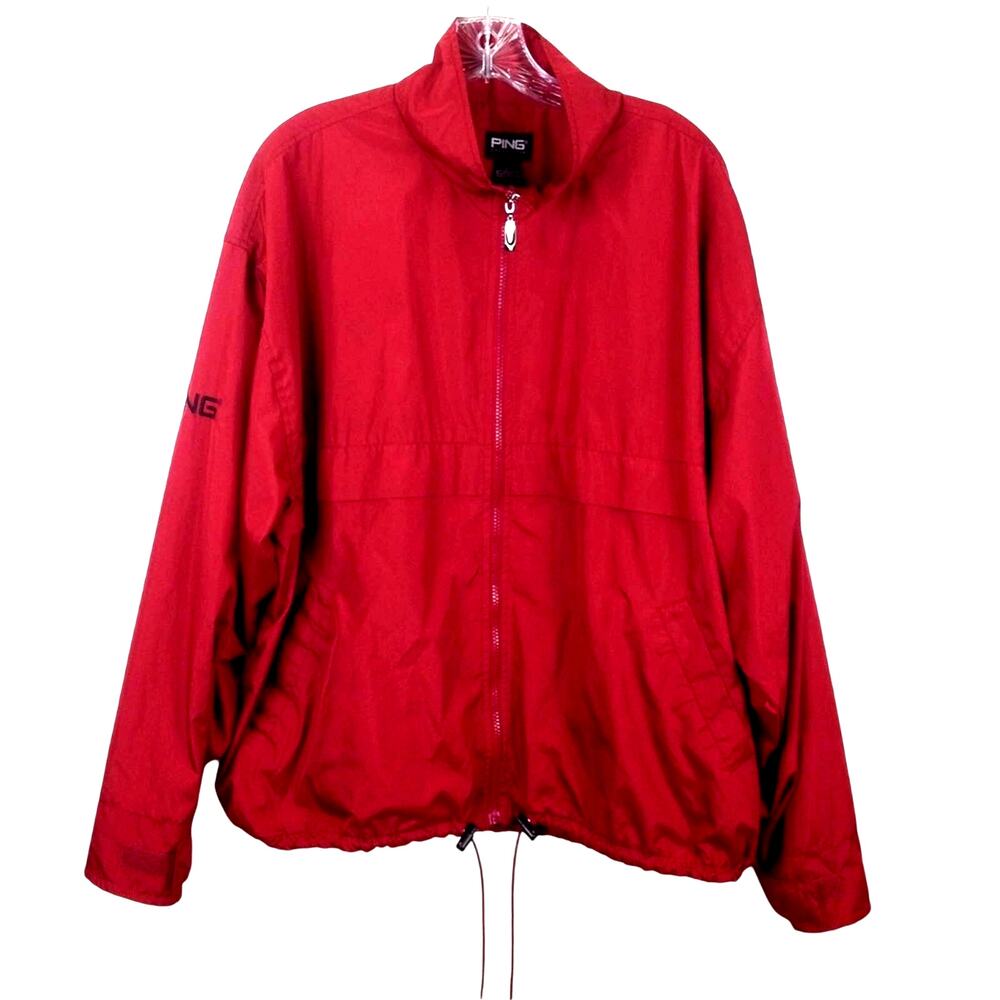 Vintage Ping Collection Full Zip Golf Jacket L
